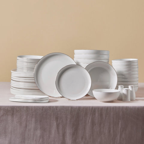 Karaca Streamline Favaro 53-Teiliges 12-Personen Geschirrset Platin