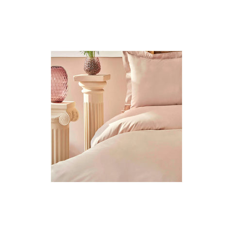 Karaca Home Back To Basic Rosa Bettbezug Set Einzeln