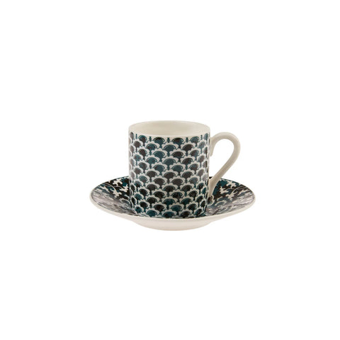 Karaca Leny Buntes Kaffeetassen Set für 6 Personen