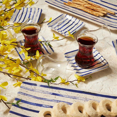 Karaca Blue Point 14-teiliges Tee-Set