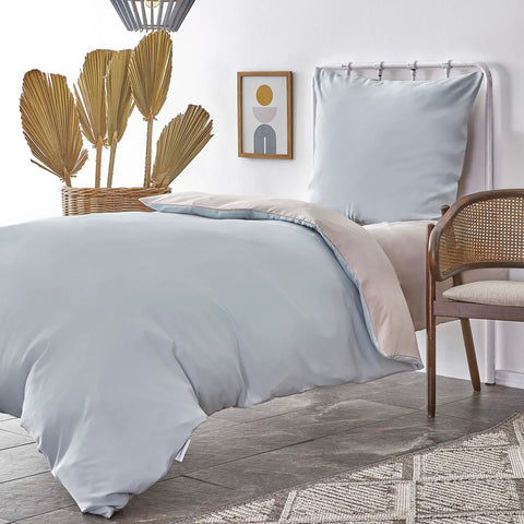 Karaca Home Mintgrün und Beige Bettbezug Set einzeln