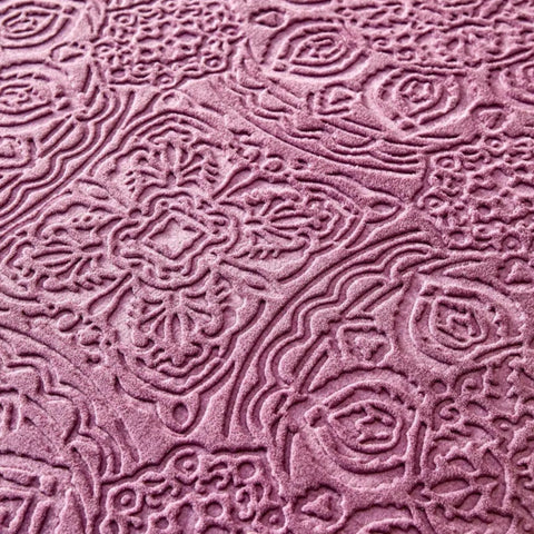 Karaca Home Scala Plum Single Embosy Decke