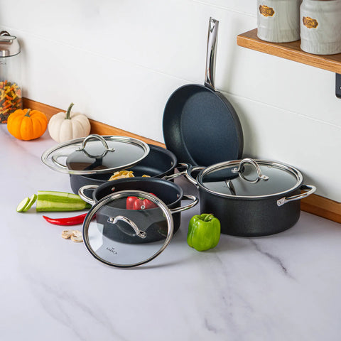 Karaca Bio Diamond Master Kochtopf- Set, 7 - teilig