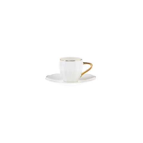 Karaca Sarkas 12 Teiliges Für 6 Personen Mochatassen-Espressotassen Set