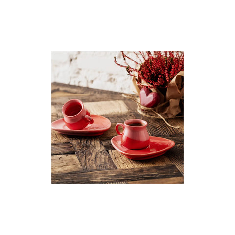 Karaca Emma Kaffeeservice für 2 Personen 90ml 