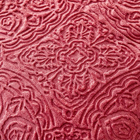 Karaca Home Scala Wein Embossy Decke Einzeln