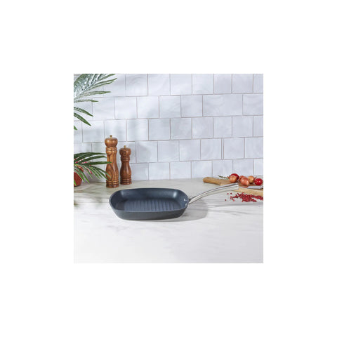 Karaca Bio Diamond Pr-Induktionsboden 28 cm 2,3 Lt Grill und Bratpfanne