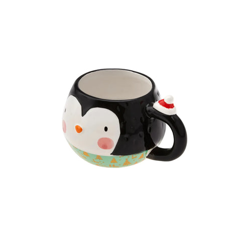 Karaca New Year Mug fetter Pinguin Np22