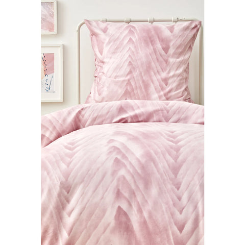 Karaca Home Afya Satin Bettwäsche-Set 135x200 cm + 80x80 cm