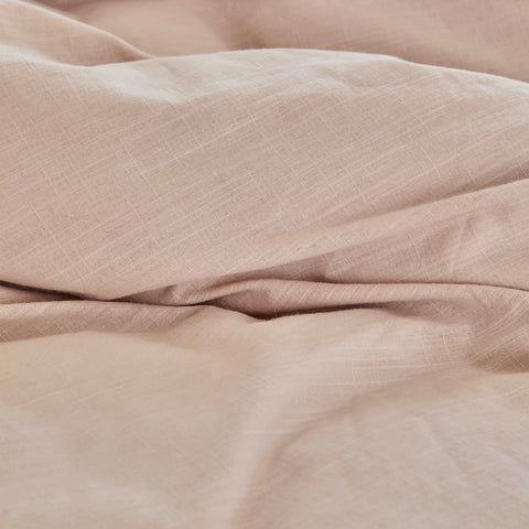Karaca Home 4 Element Blush 100 % Baumwolle Einzel-Bettbezug-Set Su Toprak
