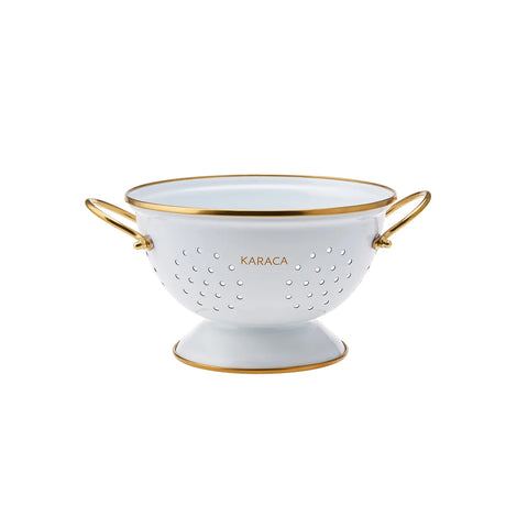 Karaca Troy Sieb Weiß 22 cm