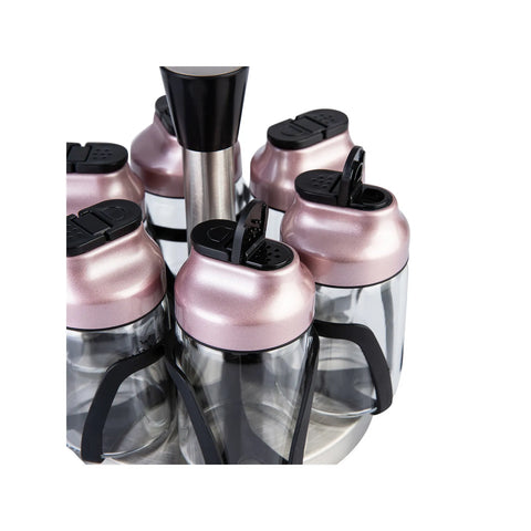 Karaca Dimple Rosegold 7 teiliges Gewürzset