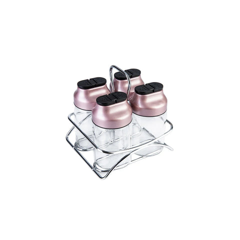 Karaca Dimple Rosegold 5 teiliges Gewürzset