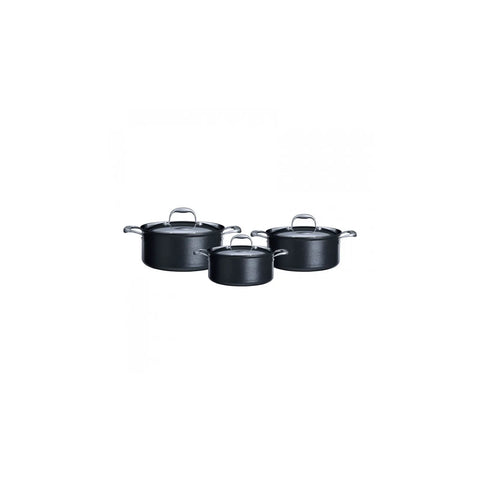 Karaca Bio Diamond Pro-Induktion 6-teiliges Midi-Kochtopf-Set