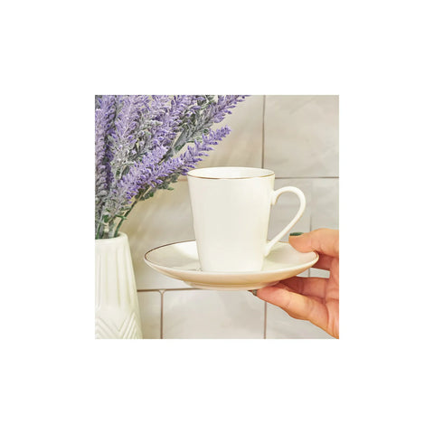 Karaca Eleta Kaffeeservice für 6 Personen 90ml 