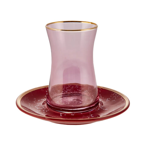Karaca 3 Farben 1 Set 12-teiliges Teeset
