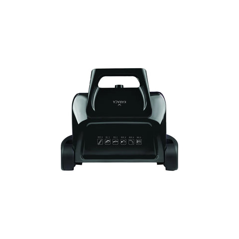 Karaca Future Plus Biodiamond Schwarz Antibakterieller Grill und Toaster 1800W