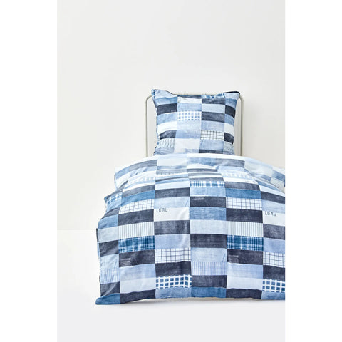 Karaca Home Drina Satin Bettwäsche-Set 155x220 cm + 80x80 cm