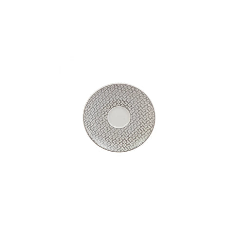 Apricot Vivi Platin (Platinum) Kaffeetassen- Set für 6 Personen