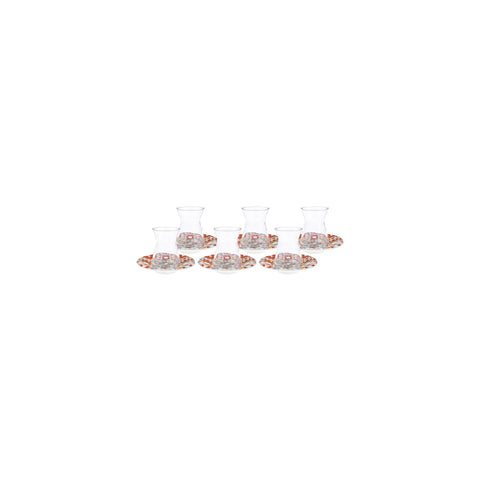 Karaca Lindo 12 Teilige Für 6 Personen Teeservice Set