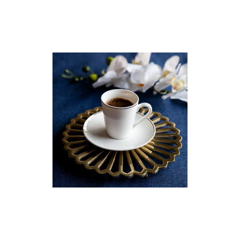 Karaca Eleta Kaffeeservice für 6 Personen 90ml 
