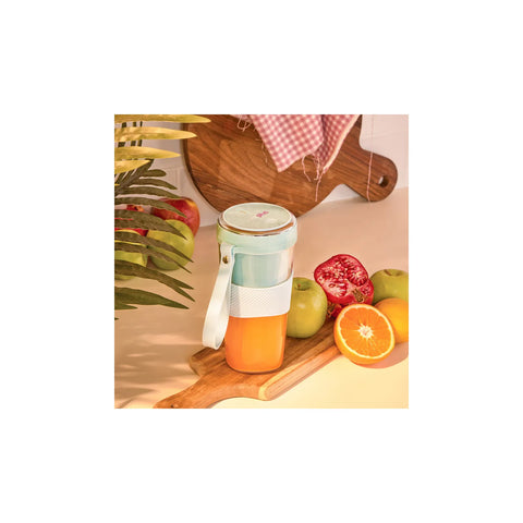 Cookplus Blue Wiederaufladbarer Smoothie Mixer, 400ml, 60W