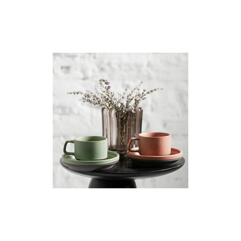 Karaca Stone Bronze Kaffeetassen-Set für 2 Personen