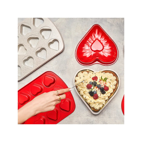 Karaca Amour 6 Stück Muffinkuchenform