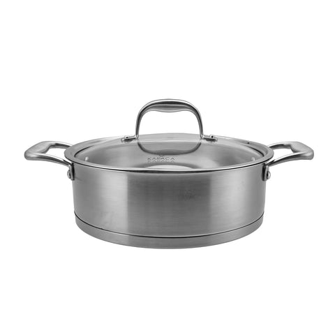 Karaca PowerSteel Pro Kyoto 8-teiliges Topf-Set aus Edelstahl
