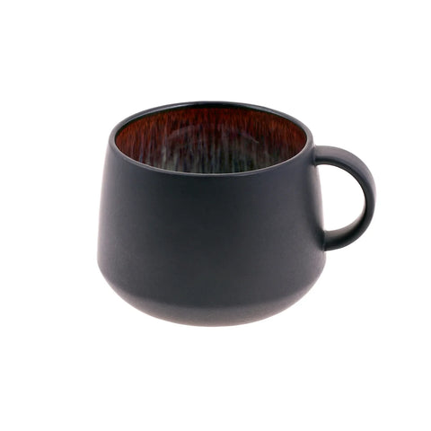 Karaca Black Galactic Reactive 8-teilig Teetassen-Set 