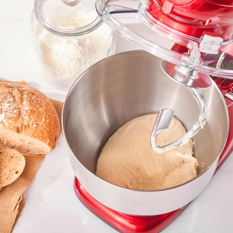 Karaca Multichef Küchenmaschine und Standmixer mit  Fleischwolf Standmixer Redgold 1400W
