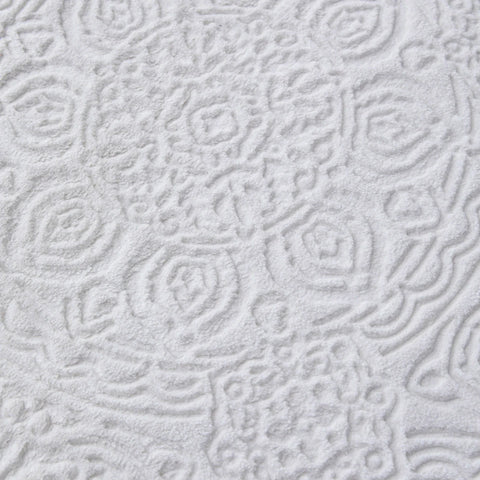 Karaca Home Scala Graue Einzelbett-Kabartmalı Decke