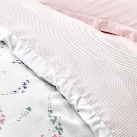 Karaca Home Dalila 100% Baumwolle Doppelbett Bettwäsche Set Pink