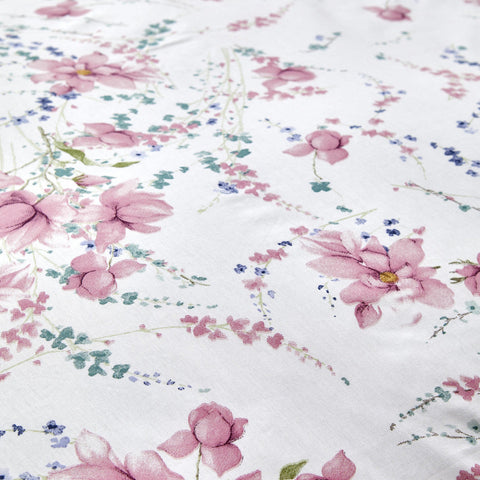 Karaca Home Dalila 100% Baumwolle Doppelbett Bettwäsche Set Pink