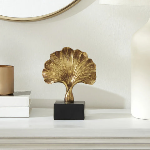 Karaca Home Tiana Gingko Dekorative Figur