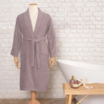 Karaca Home Daily Soft Gray 100% Baumwolle Herren Bademantel L/XL