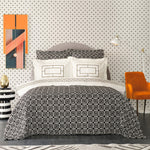 Karaca Home Minerva Schwarzes Doppelbett Besticktes Duvet-Set