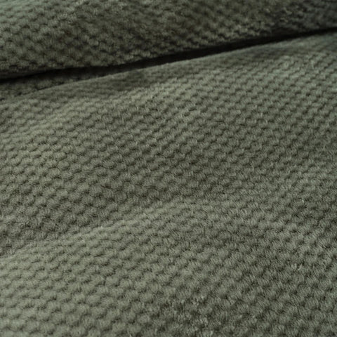 Karaca Home Theoline Khaki Doppel-Wellsoft-Jacquard-Decke