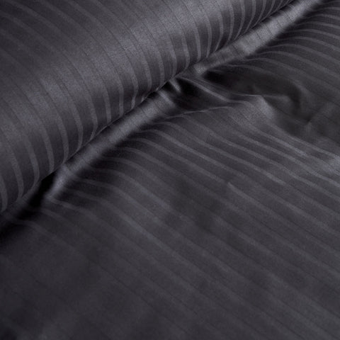 Karaca Home Uniq 100% Baumwolle Sateen Doppel Bettbezug Set Anthrazit