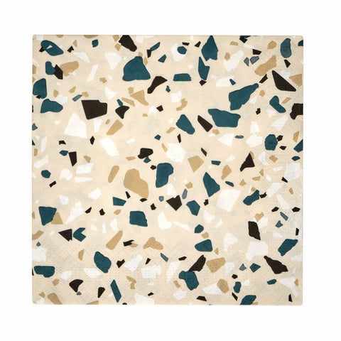 Karaca Home Terazzo Papierservietten 20er Pack 33x33 cm