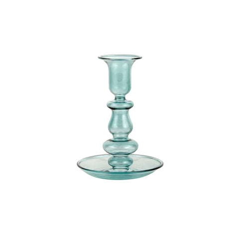 Karaca Home Alyce Glas-Teelichthalter Grün 13x10 cm