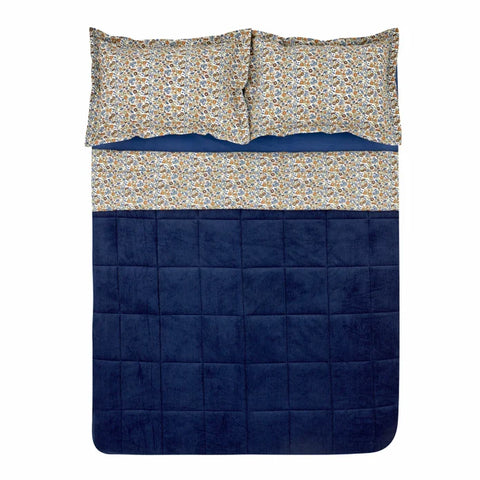 Karaca Home Celina Dunkelblau Doppelbett Daily Comfort Set / Schlafset
