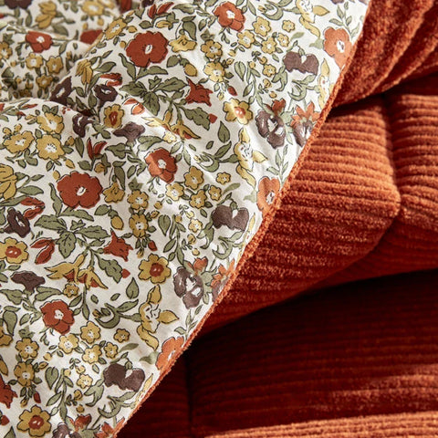 Karaca Home Celina Terrakotta Doppelbett Daily Comfort Set / Schlafset