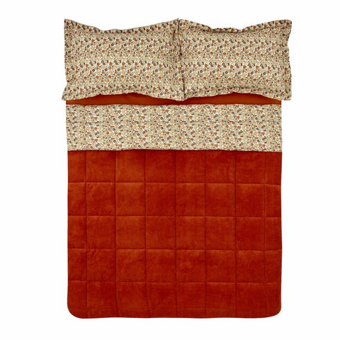 Karaca Home Celina Terrakotta Doppelbett Daily Comfort Set / Schlafset
