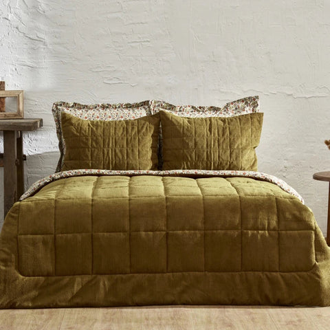 Karaca Home Celina Senf Einzelbett Daily Comfort Set/Schlafset