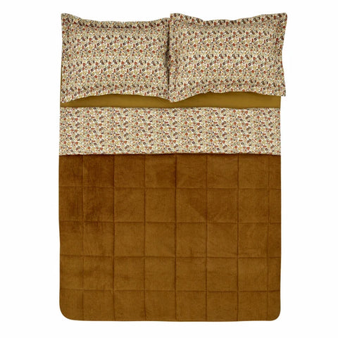 Karaca Home Celina Senf Einzelbett Daily Comfort Set/Schlafset