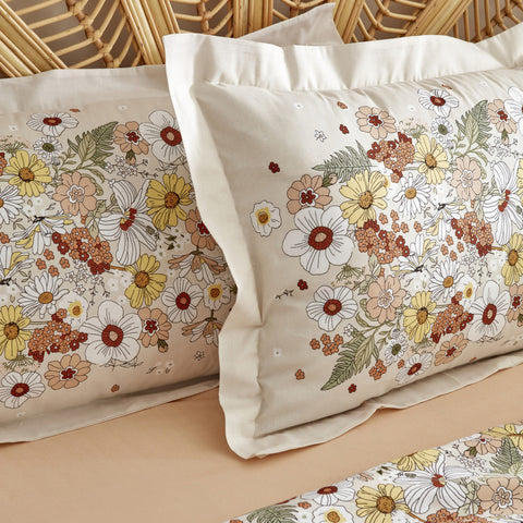 Karaca Home Ponza 100% baumwolle doppelbett bettwäsche set beige