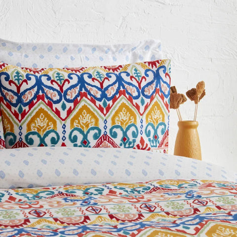 Sarah Anderson Lionel Bettwäsche Set für Doppelbett Blau