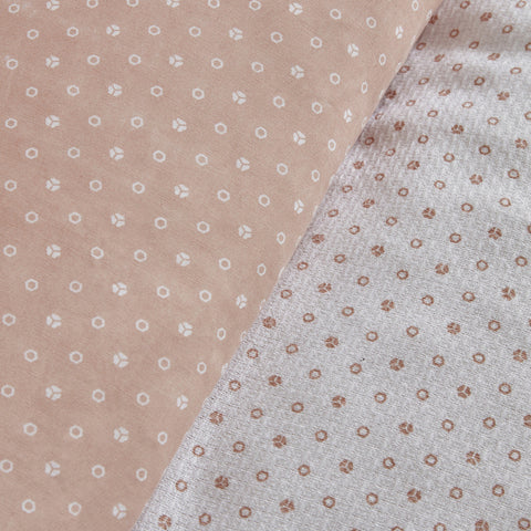Karaca Home Keira Summer Set Doppelbett Bettwäscheset mit Überwurf Pfirsich