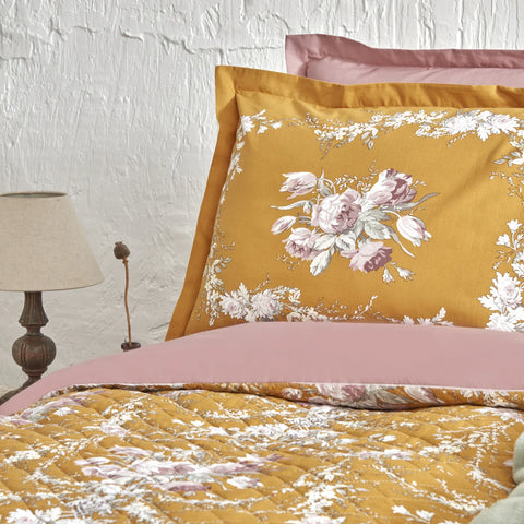 Karaca Home Petra Doppelbett Winter Set mit Decke Grün